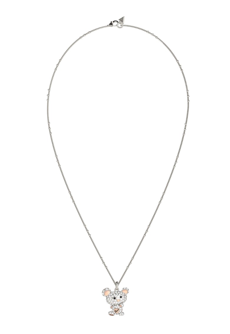 Колие от неръждаема стомана с кристали GUESS