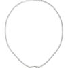 Колие от неръждаема стомана с кристали GUESS