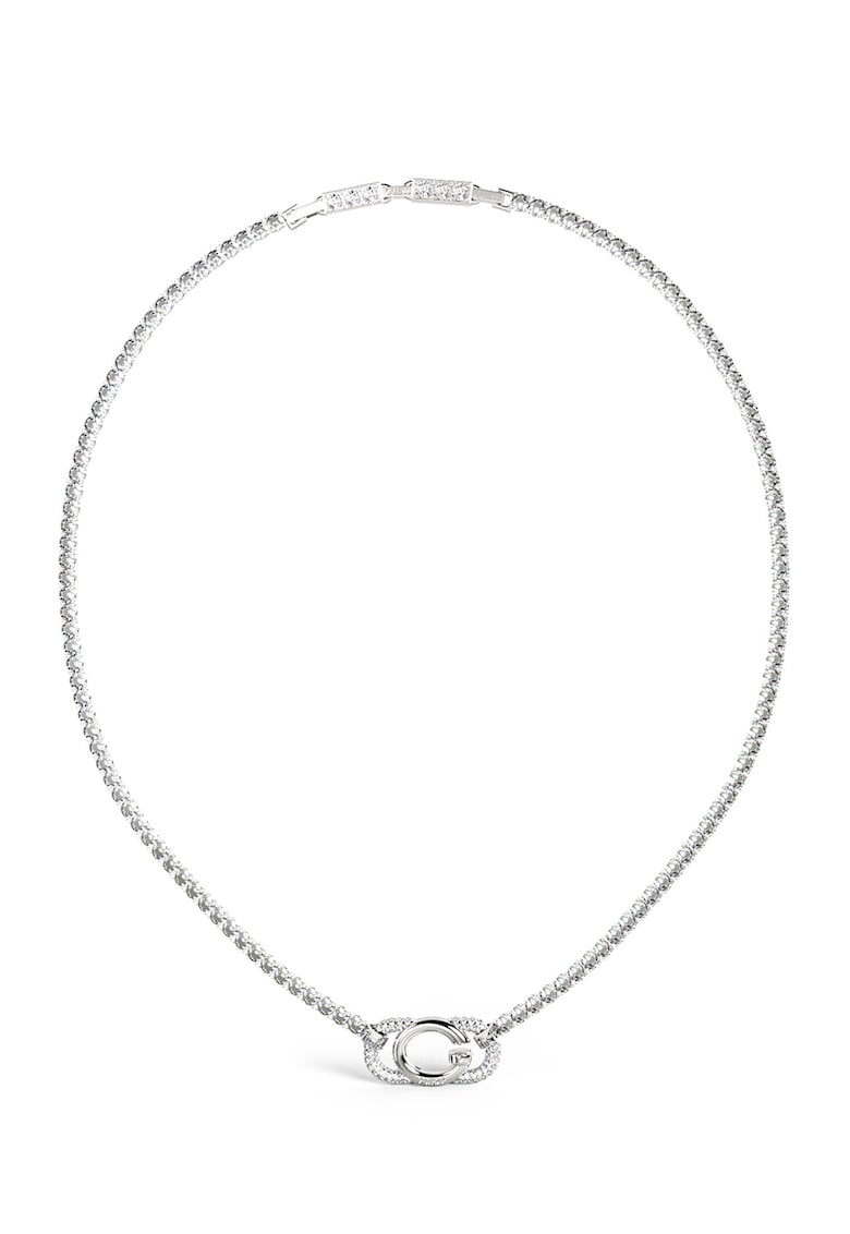Колие от неръждаема стомана с кристали GUESS