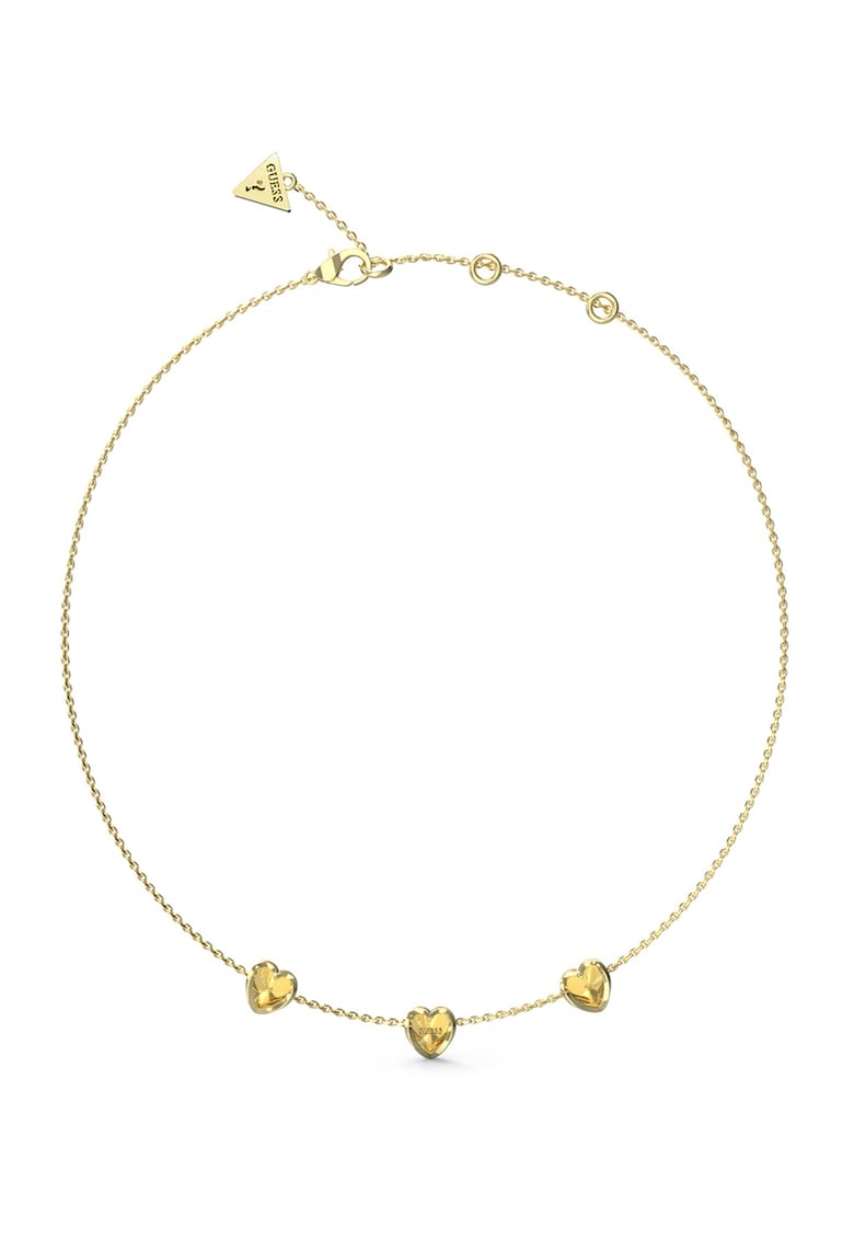 Колие от неръждаема стомана с позлата GUESS