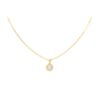 Колие от неръждаема стомана с циркони GUESS