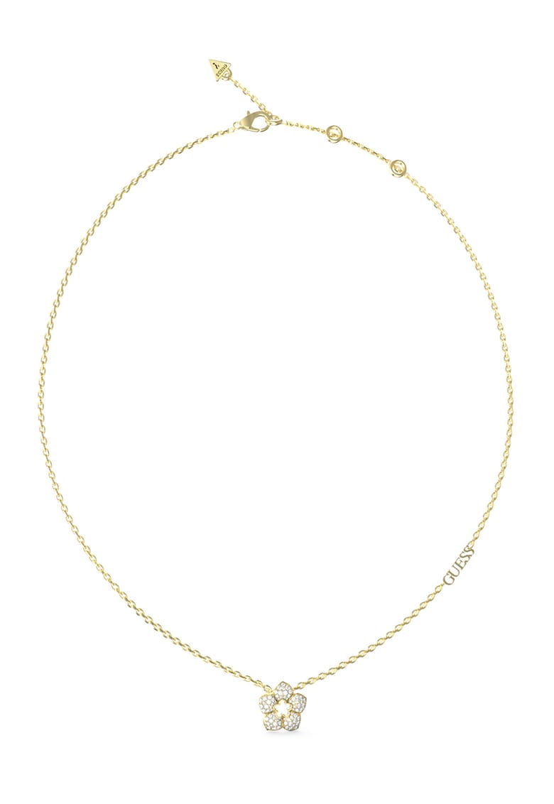 Колие от неръждаема стомана със златно покритие GUESS