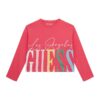 Къса блуза с лого GUESS KIDS