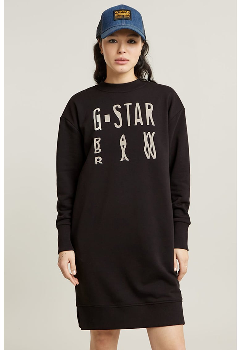 Къса рокля с лого G-STAR