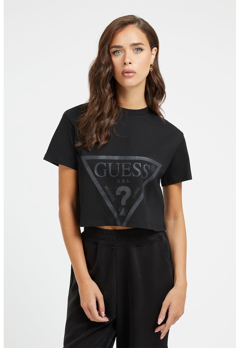 Къса фитнес тениска Adele GUESS