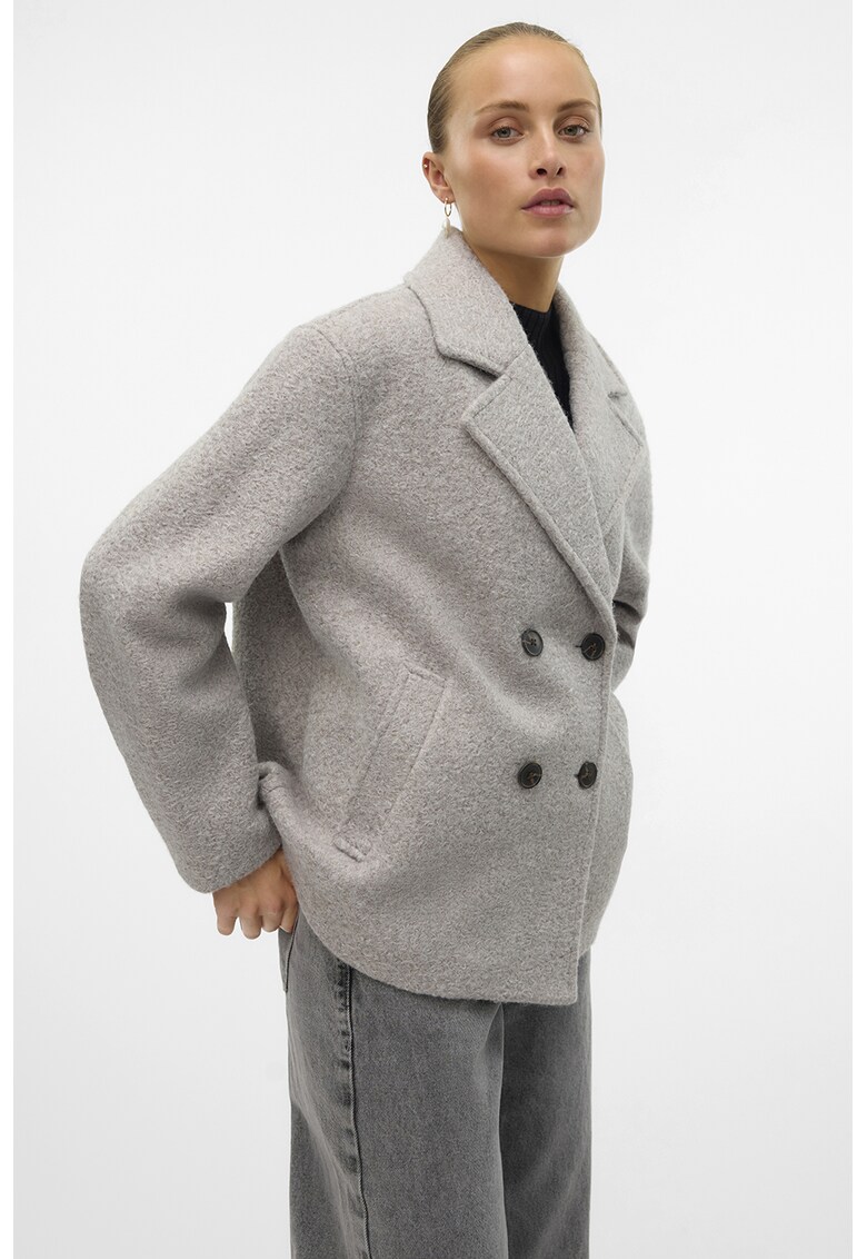 Късо двуредово палто Vero Moda