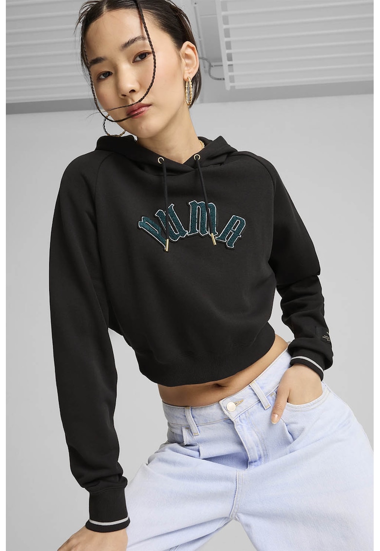 Късо худи Classics с лого Puma