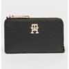 Метализиран портфейл с лого Tommy Hilfiger
