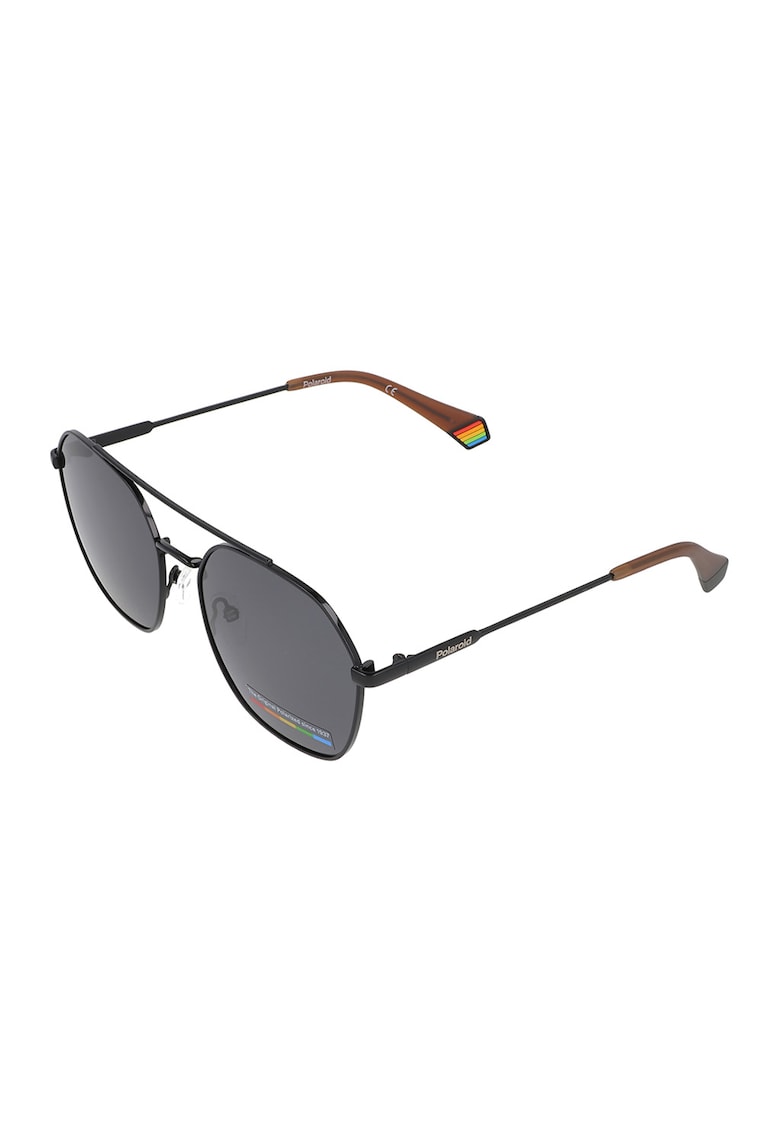 Polaroid Овални слънчеви очила Aviator с поляризация