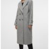 Палто Nanna с вълна и раздвоен ревер Vero Moda