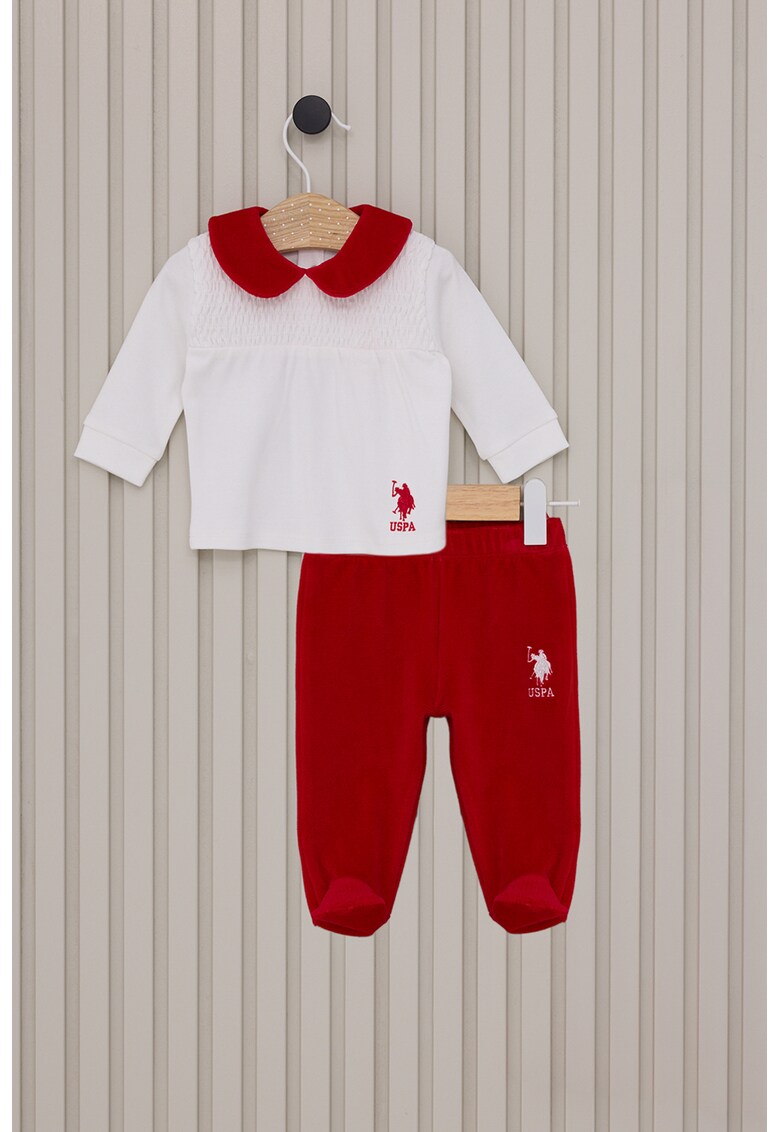 Памучен екип с лого US Polo Assn