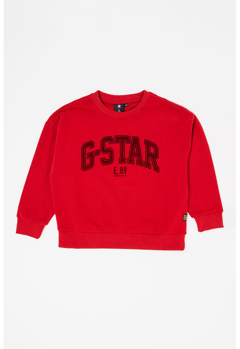 Памучен суитшърт с лого G-STAR