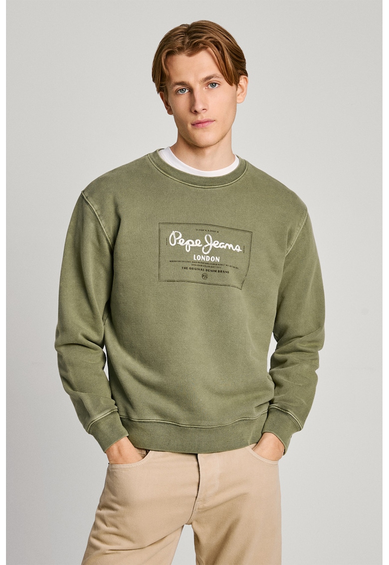 Памучен суитшърт с лого Pepe Jeans London