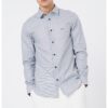 Памучна риза с остра яка ARMANI EXCHANGE