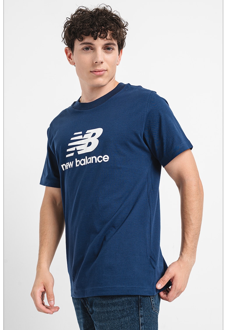 Памучна тениска за бягане New Balance