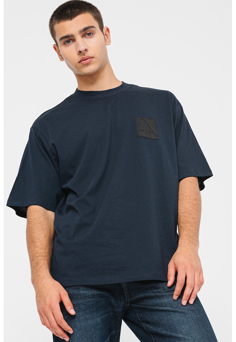 Памучна тениска с лого ARMANI EXCHANGE