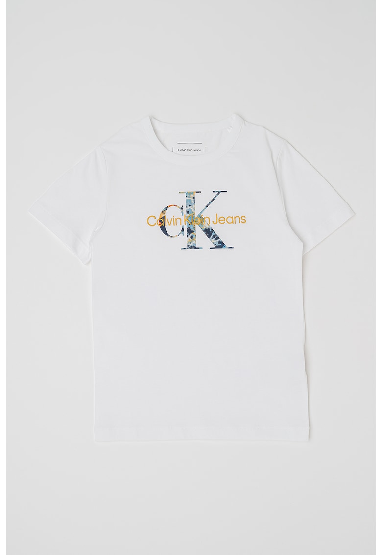 Памучна тениска с лого CALVIN KLEIN
