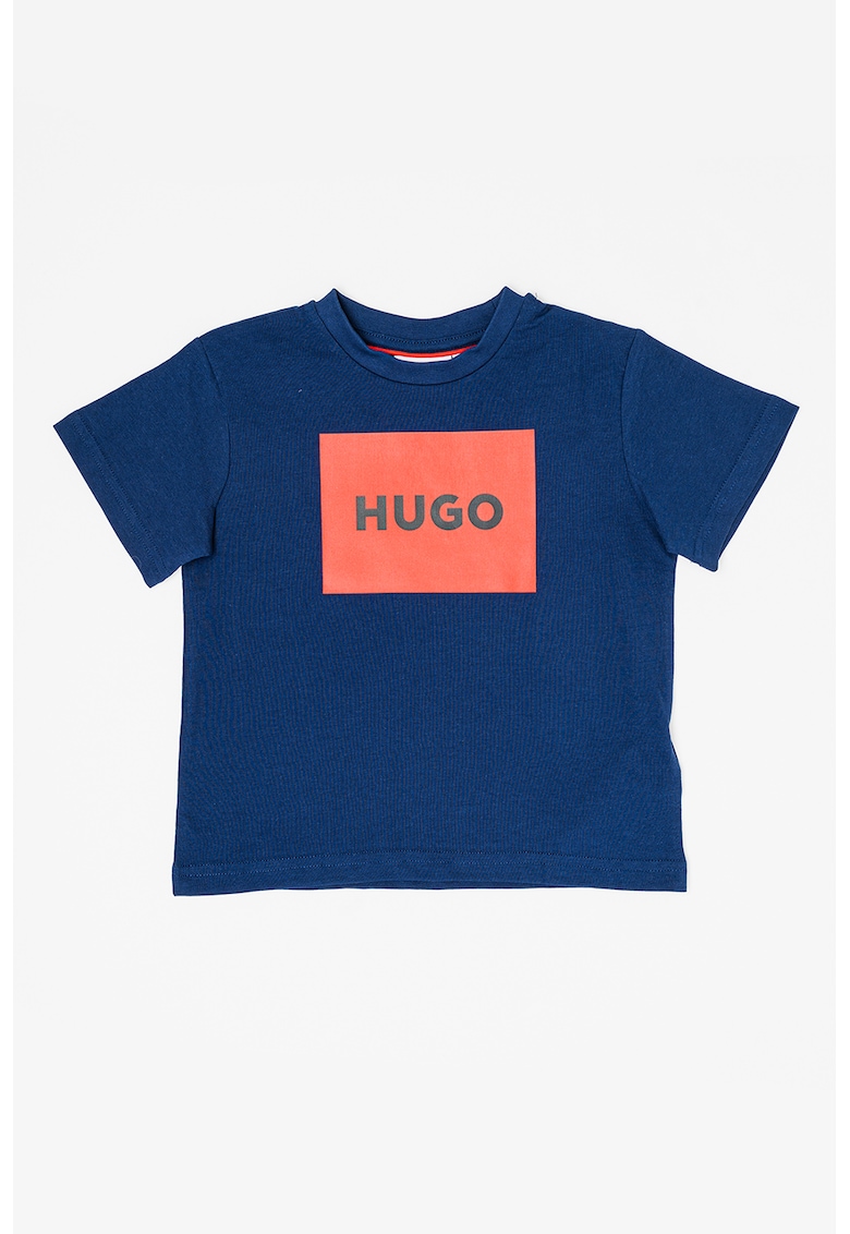 Памучна тениска с лого HUGO