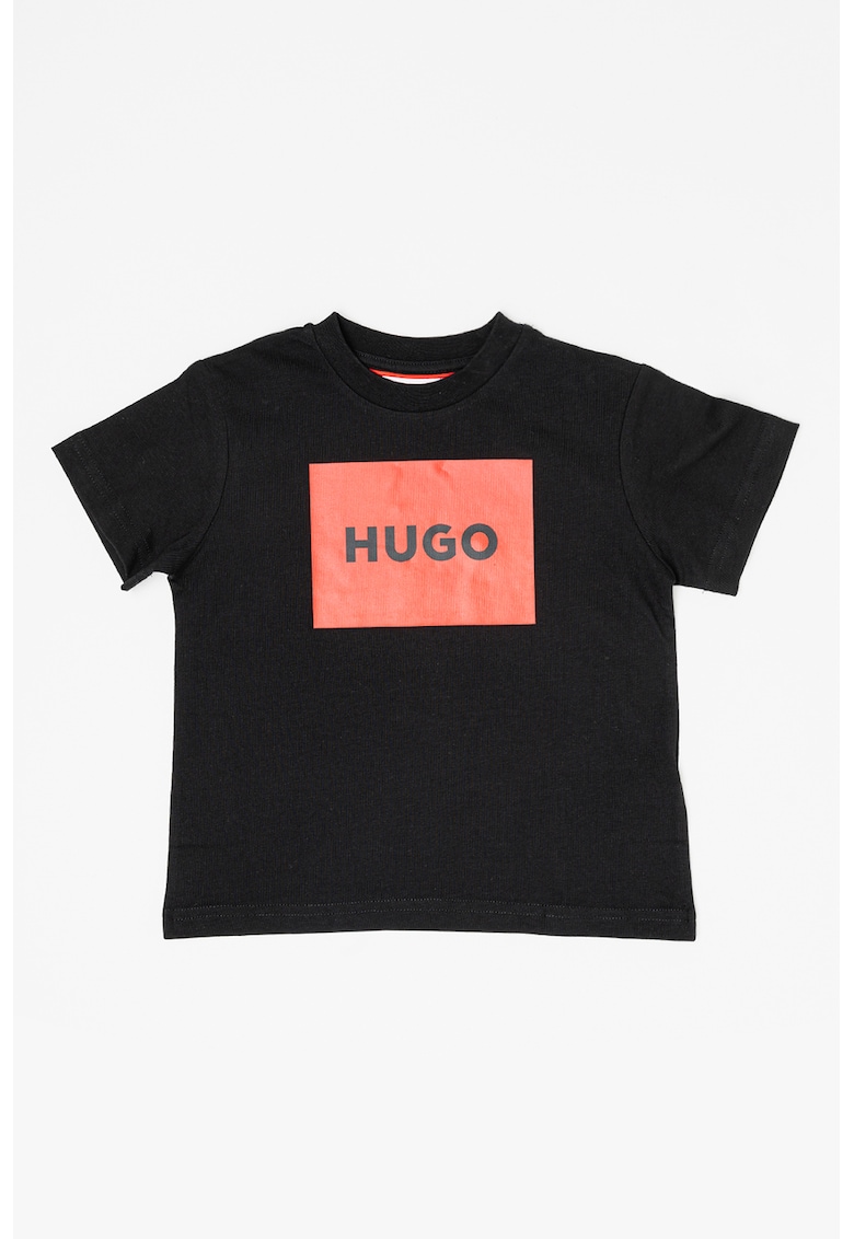 Памучна тениска с лого HUGO