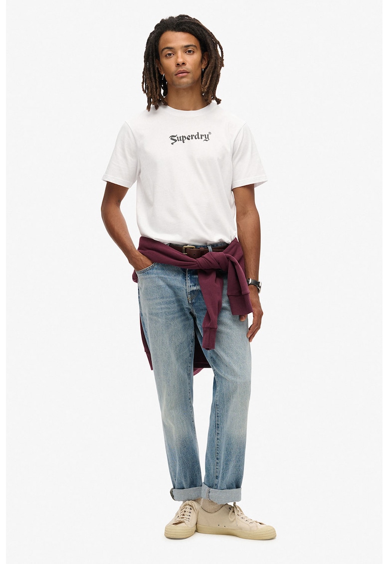 Памучна тениска с лого SUPERDRY
