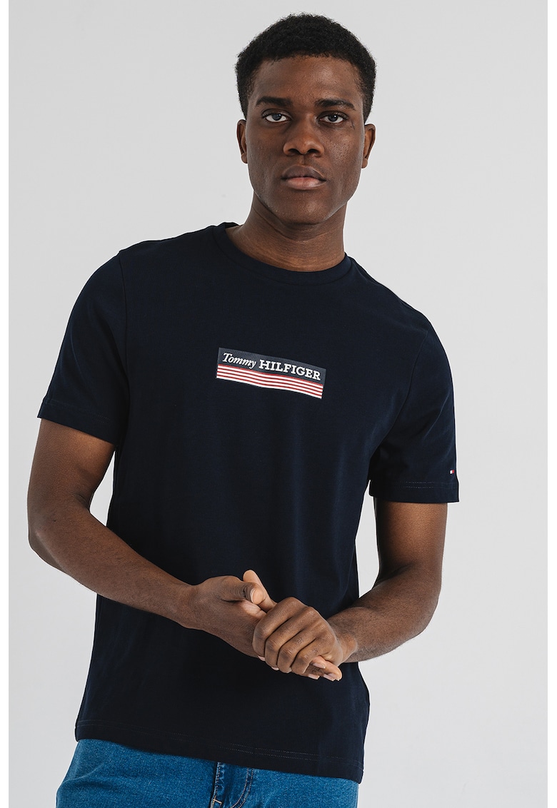 Памучна тениска с лого Tommy Hilfiger