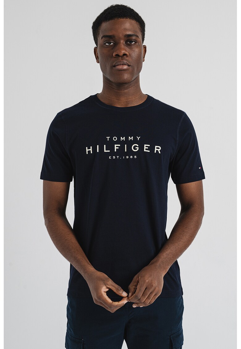Памучна тениска с лого Tommy Hilfiger