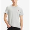 Памучна тениска с овално деколте Levis