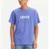 Памучна тениска със свободна кройка Levis