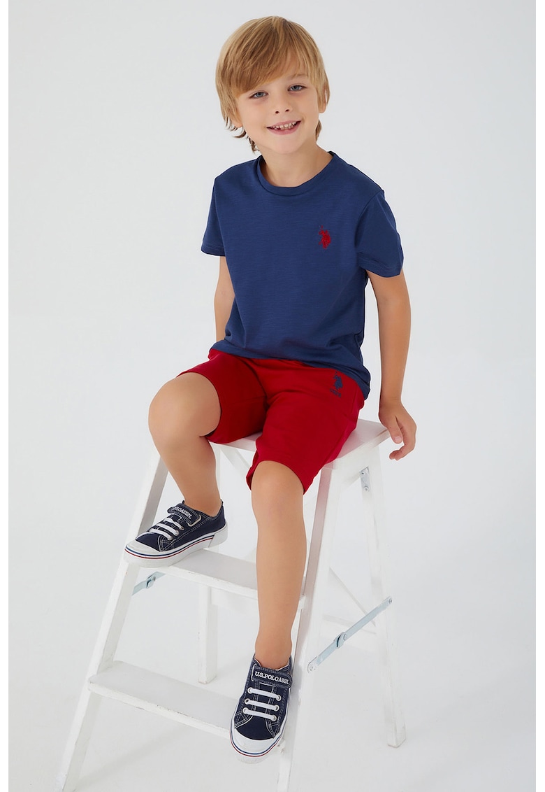 Памучни тениска и къс панталон US Polo Assn
