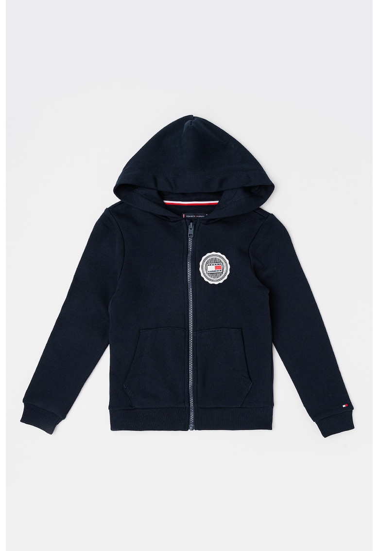 Памучно худи с цип Tommy Hilfiger
