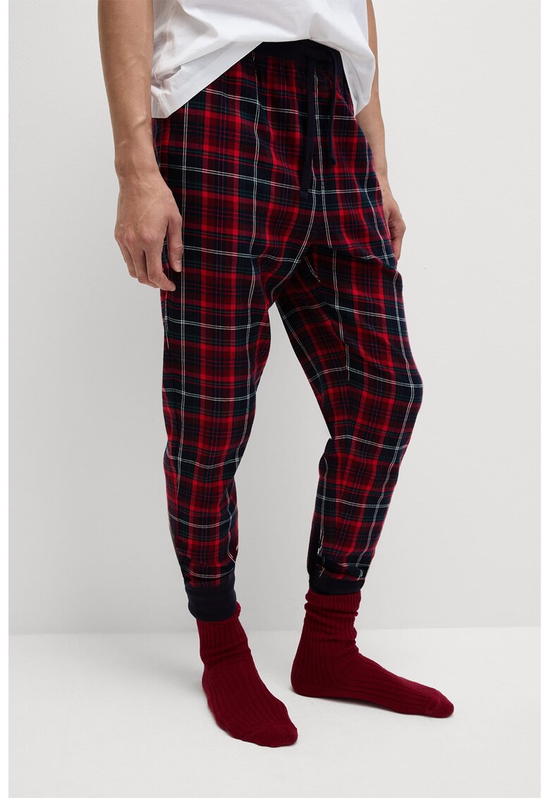 Пижамен панталон на каре Marks  Spencer