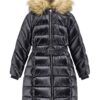 Подплатено зимно яке с качулка GUESS KIDS
