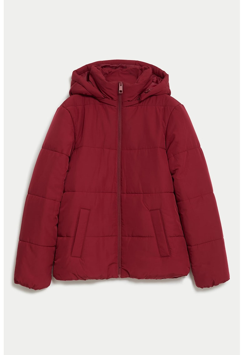 Подплатено зимно яке с качулка Marks  Spencer