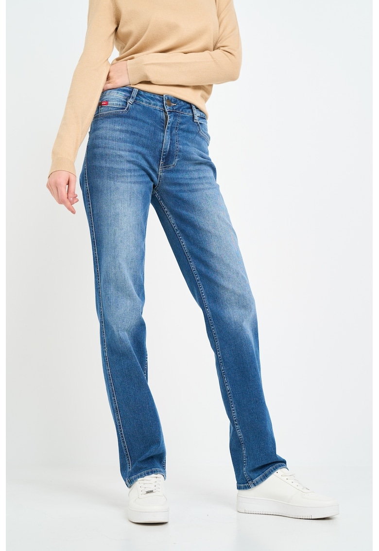 Прави дънки с висока талия Lee Cooper