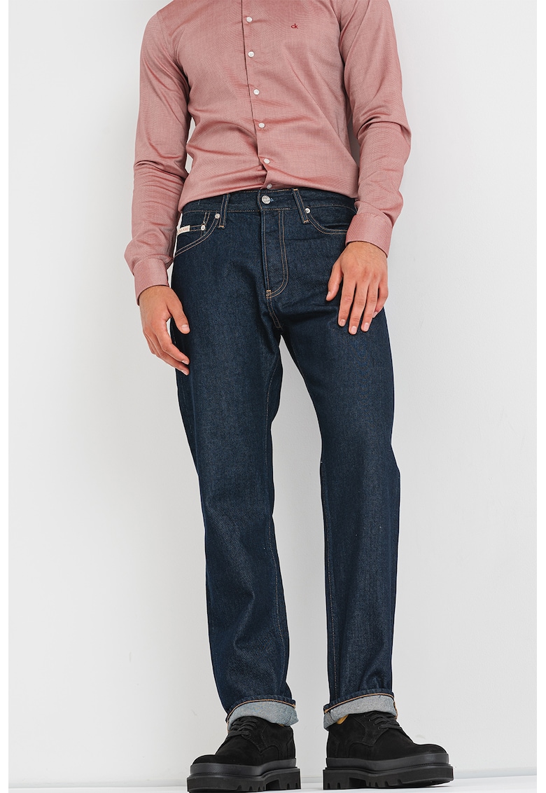 Прави дънки с ниска талия CALVIN KLEIN JEANS