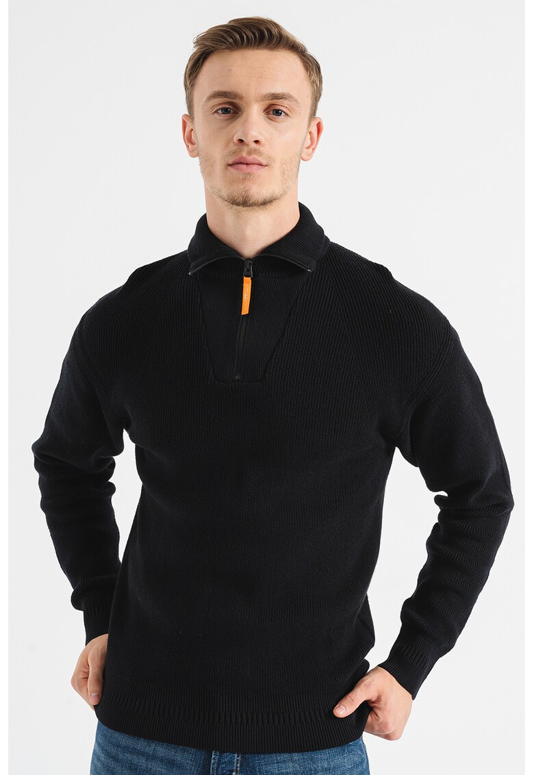 Пуловер Outdoor с къс цип Jack  Jones
