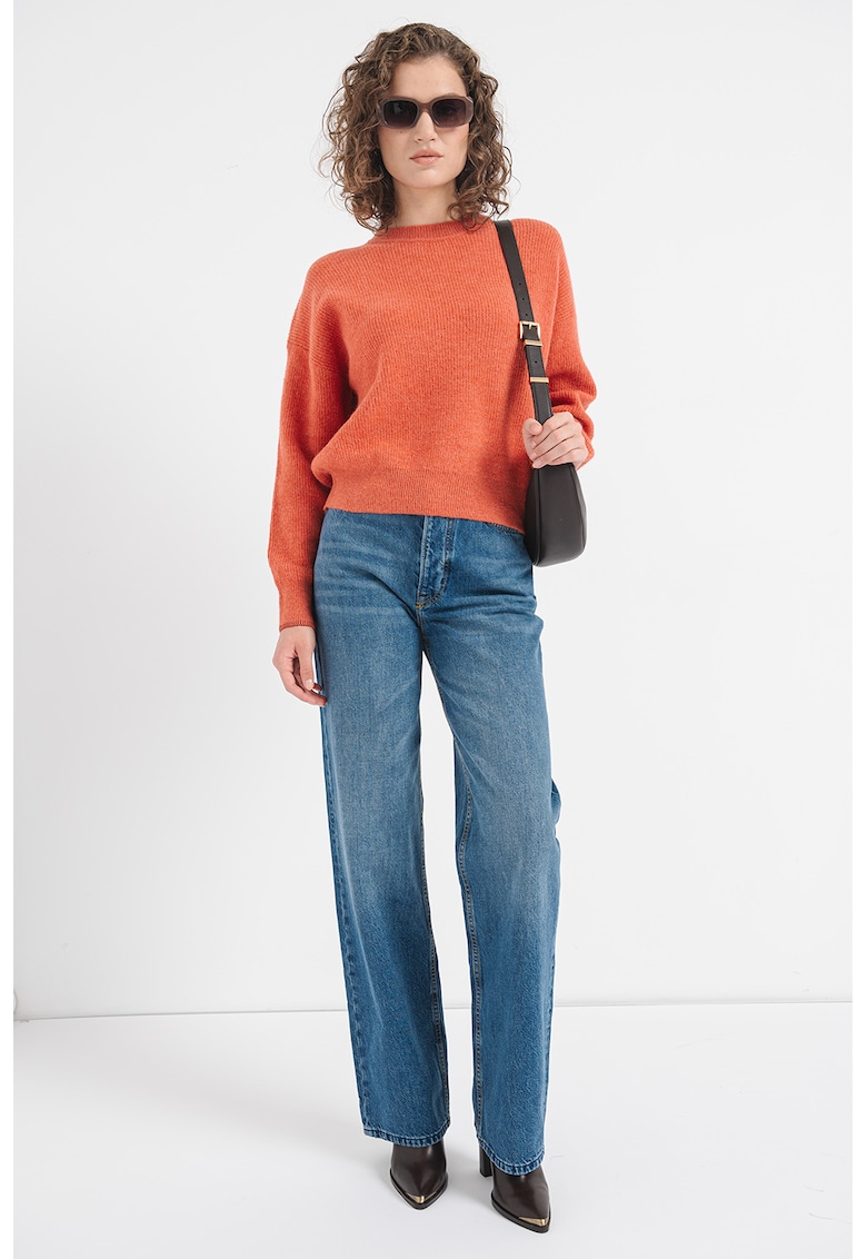 Пуловер с вълна с овално деколте Scotch  Soda