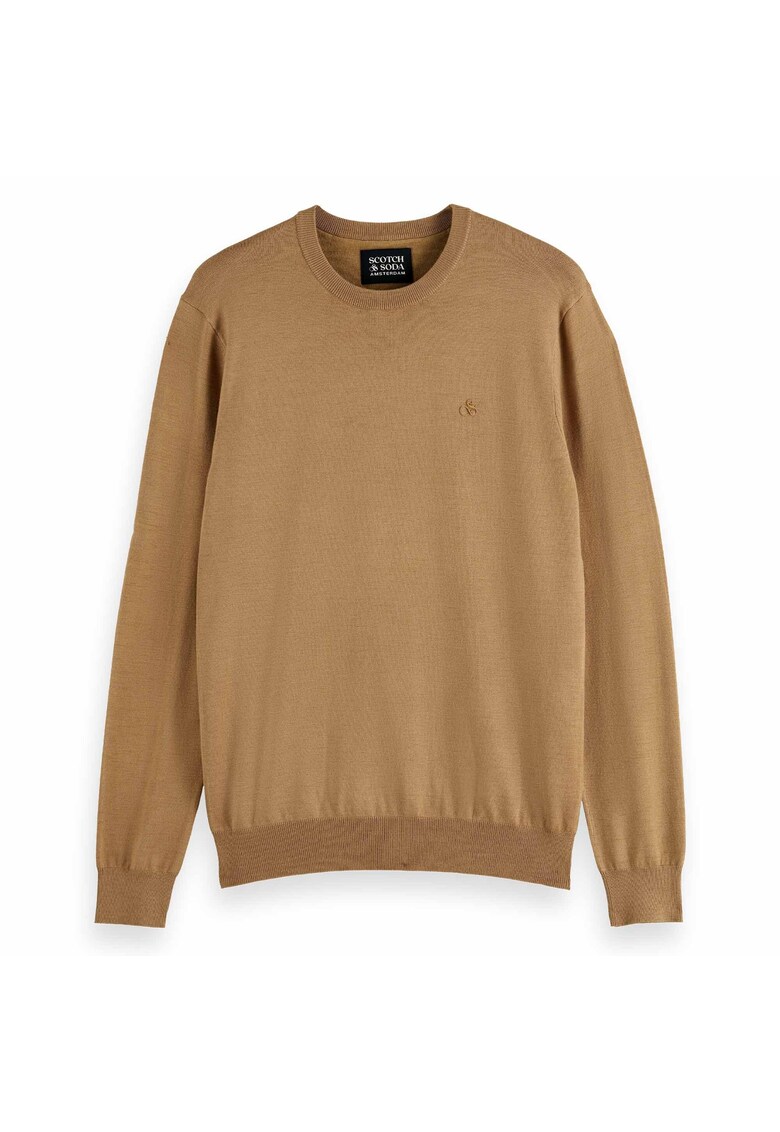 Пуловер с овално деколте Scotch  Soda