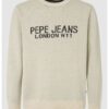 Пуловер с овално деколте и лого Pepe Jeans London