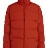 Пухено зимно яке с пришито лого Tommy Hilfiger