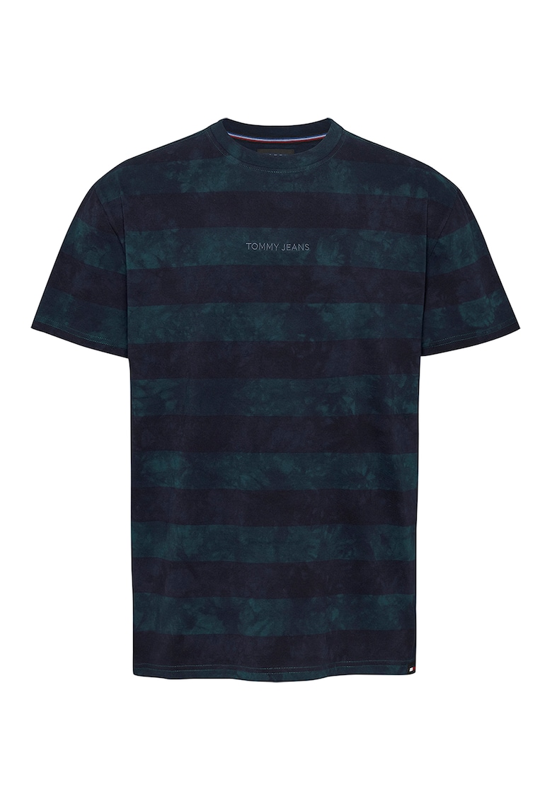 Раирана тениска с овално деколте Tommy Jeans