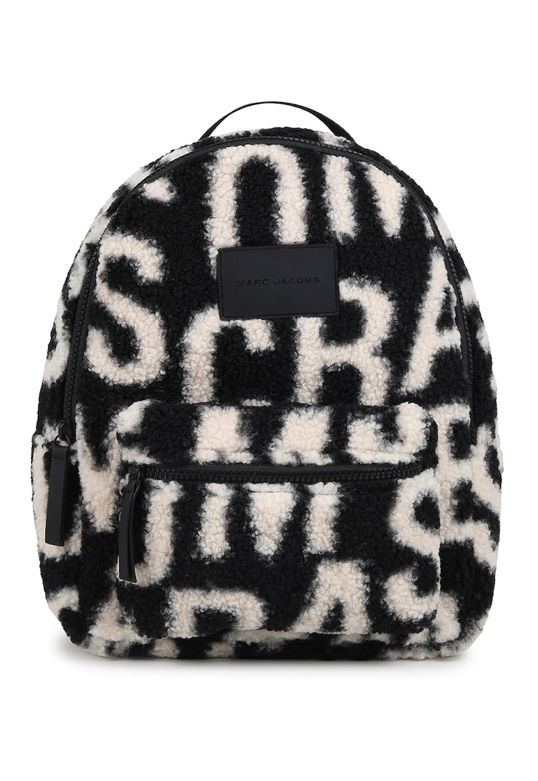 Раница с лого и мъхест дизайн Marc Jacobs