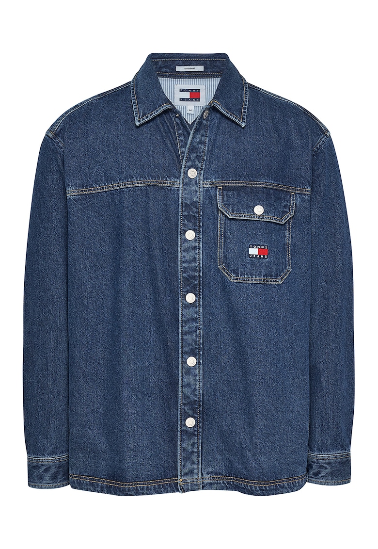 Риза от деним с лого Tommy Jeans