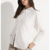 Риза с асиметричен подгъв June