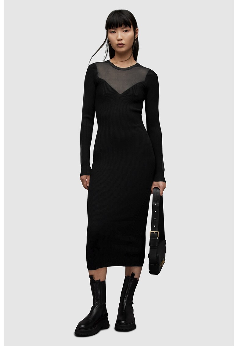 Рокля Flete с ефирни детайли AllSaints