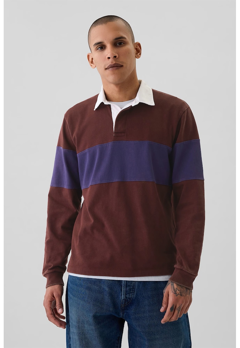 Свободна блуза с яка GAP