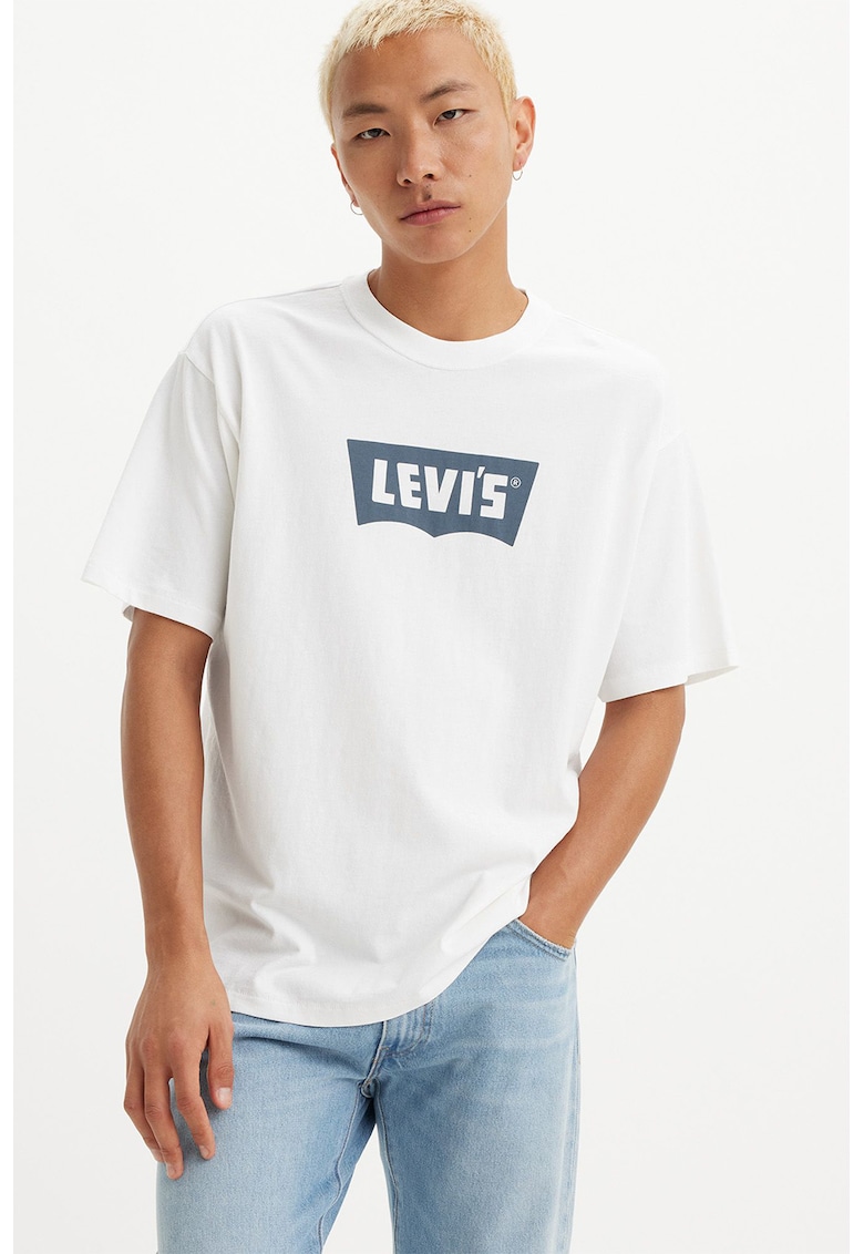 Свободна памучна тениска Levis