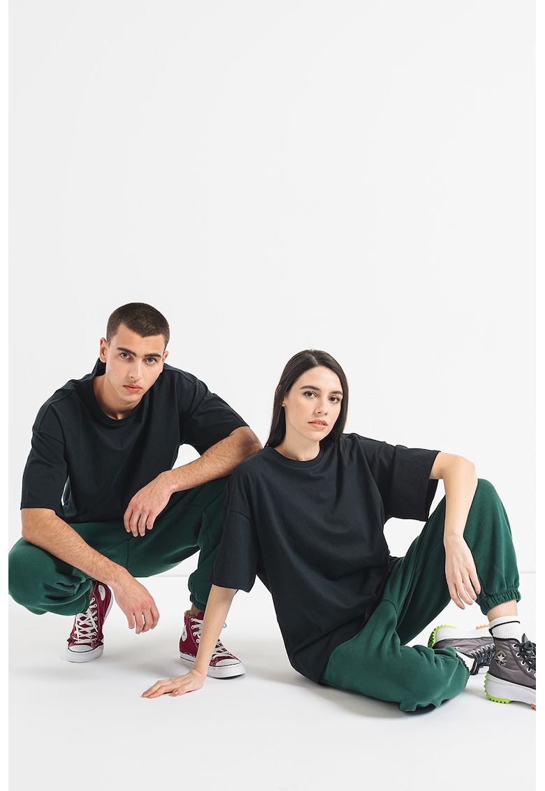 Свободна тениска с овално деколте Converse