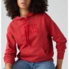 Свободно памучно худи с джоб кенгуру Levis