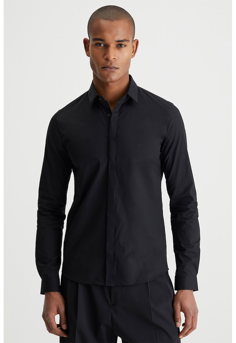 Силно вталена риза CALVIN KLEIN